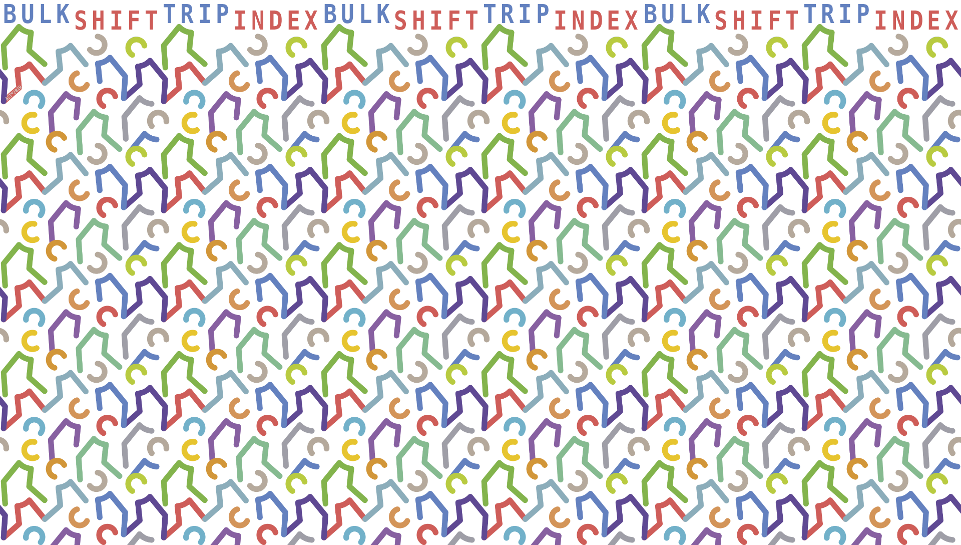 Bulkshift-Tripindex (serial), dancecrowd pattern 2019/2021