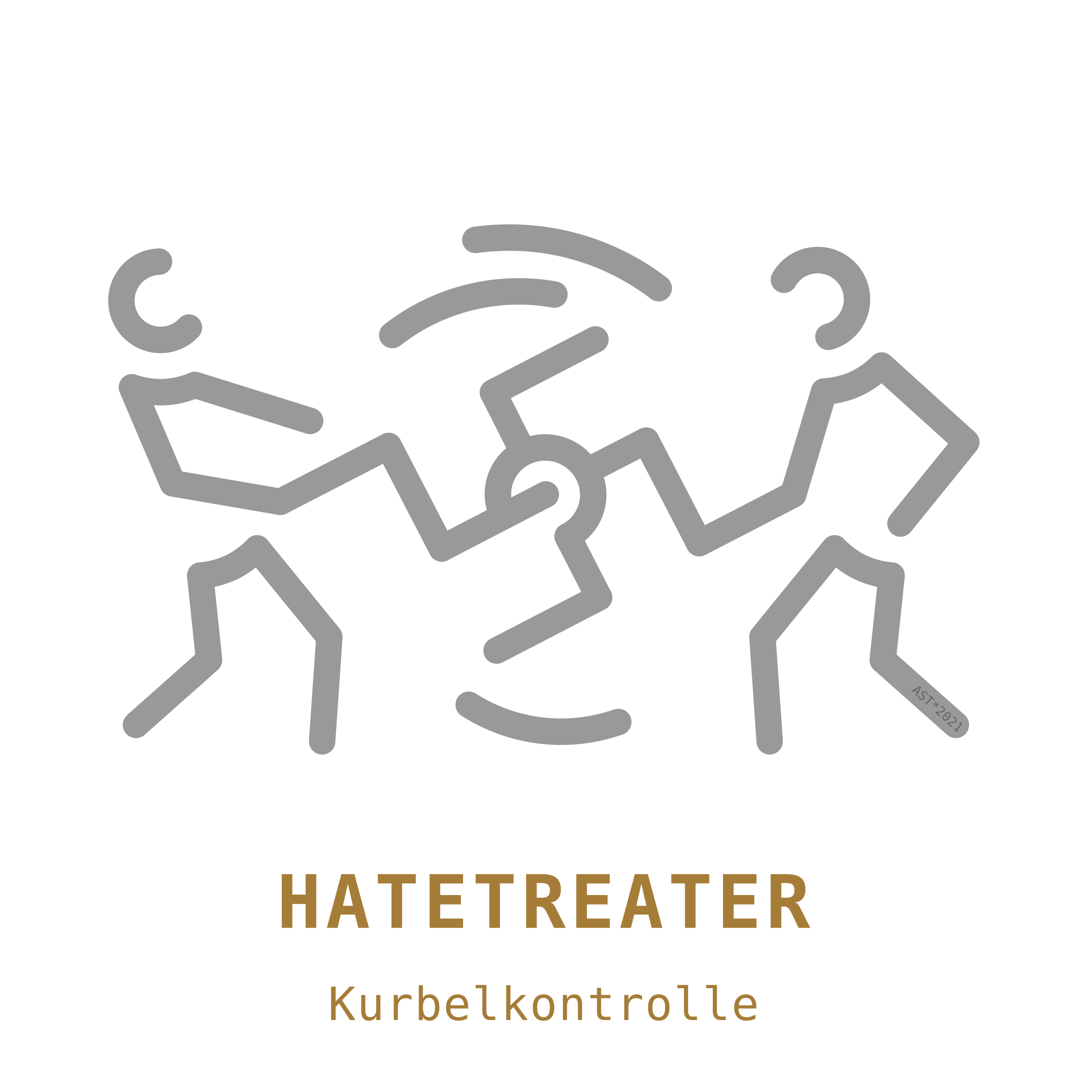 Hatetreater, Kurbelkontrolle, sign AST2021 (...4 signs)