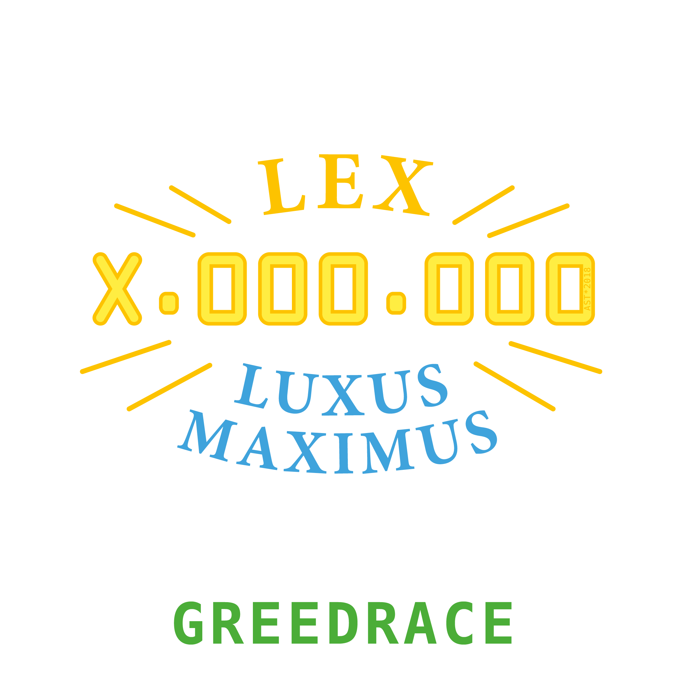 Lex Million Greedrace, Illustration 06/2018