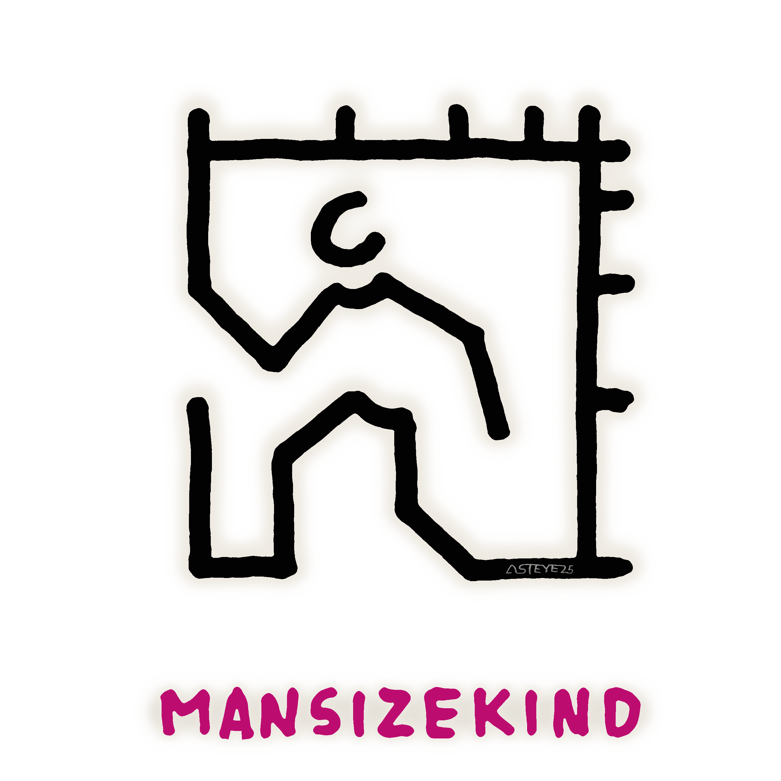 Mansizekind, illustration ASTEYE 20250501