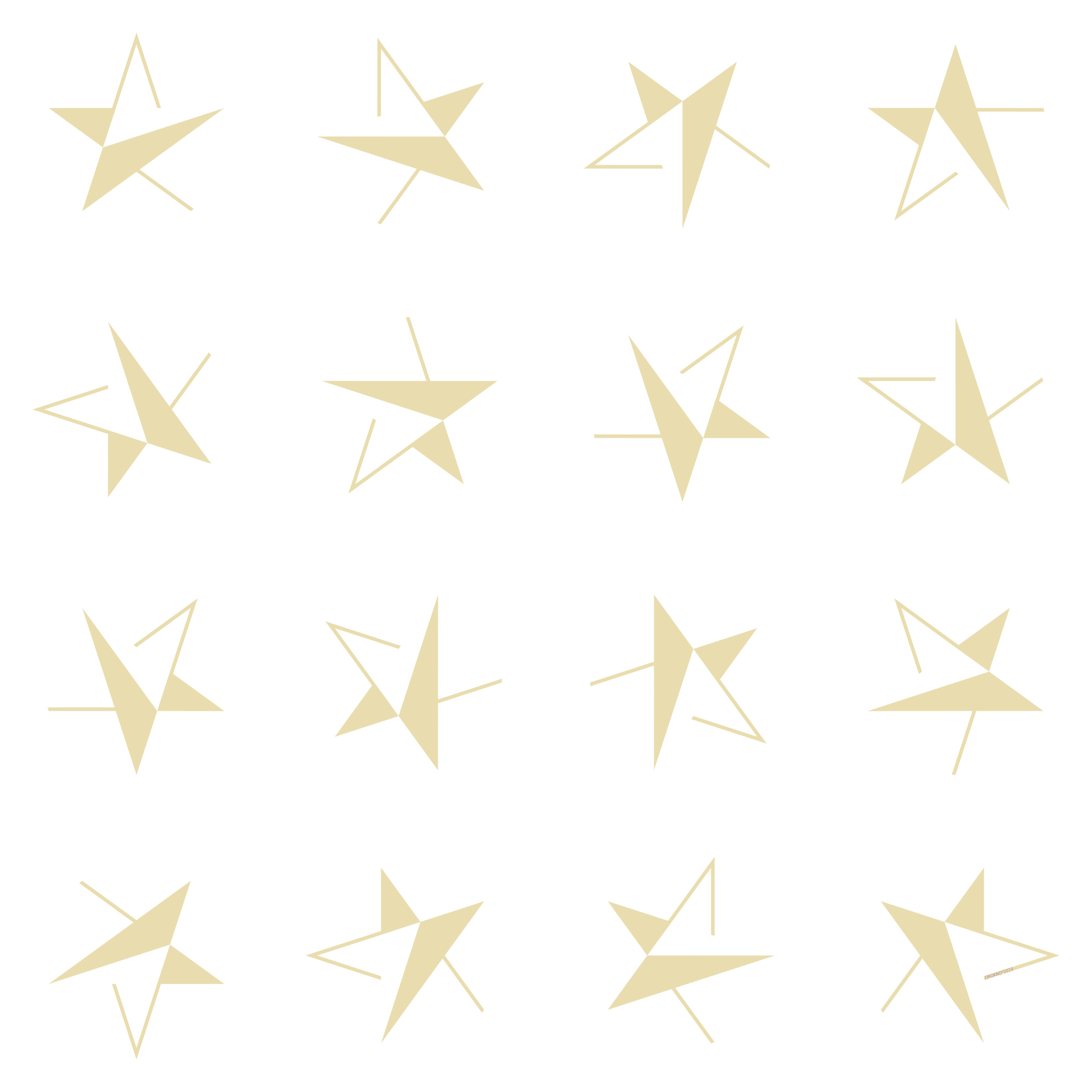 Orihoshi Sternographie