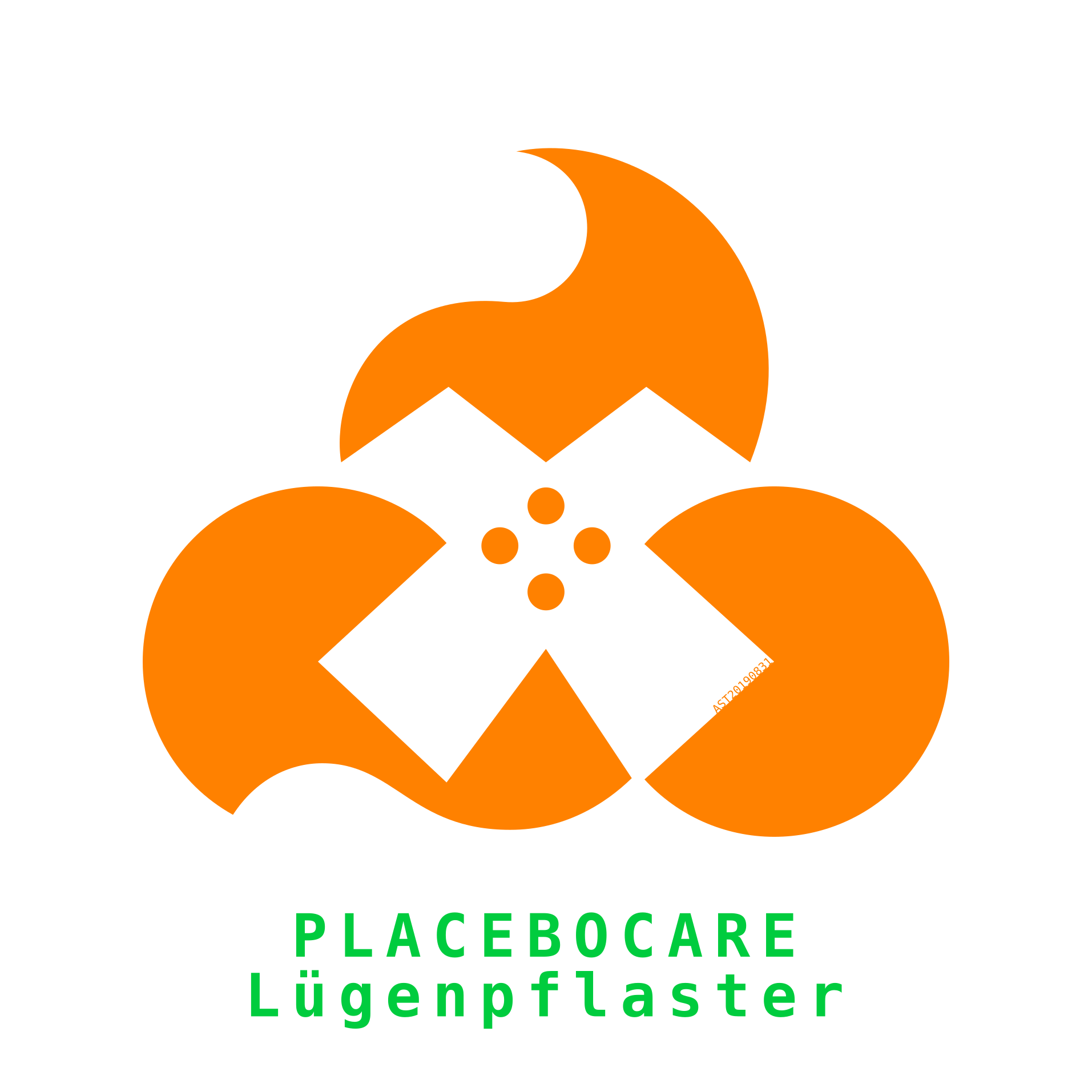 Placebocare Lgenpflaster, Illustration 08/2019