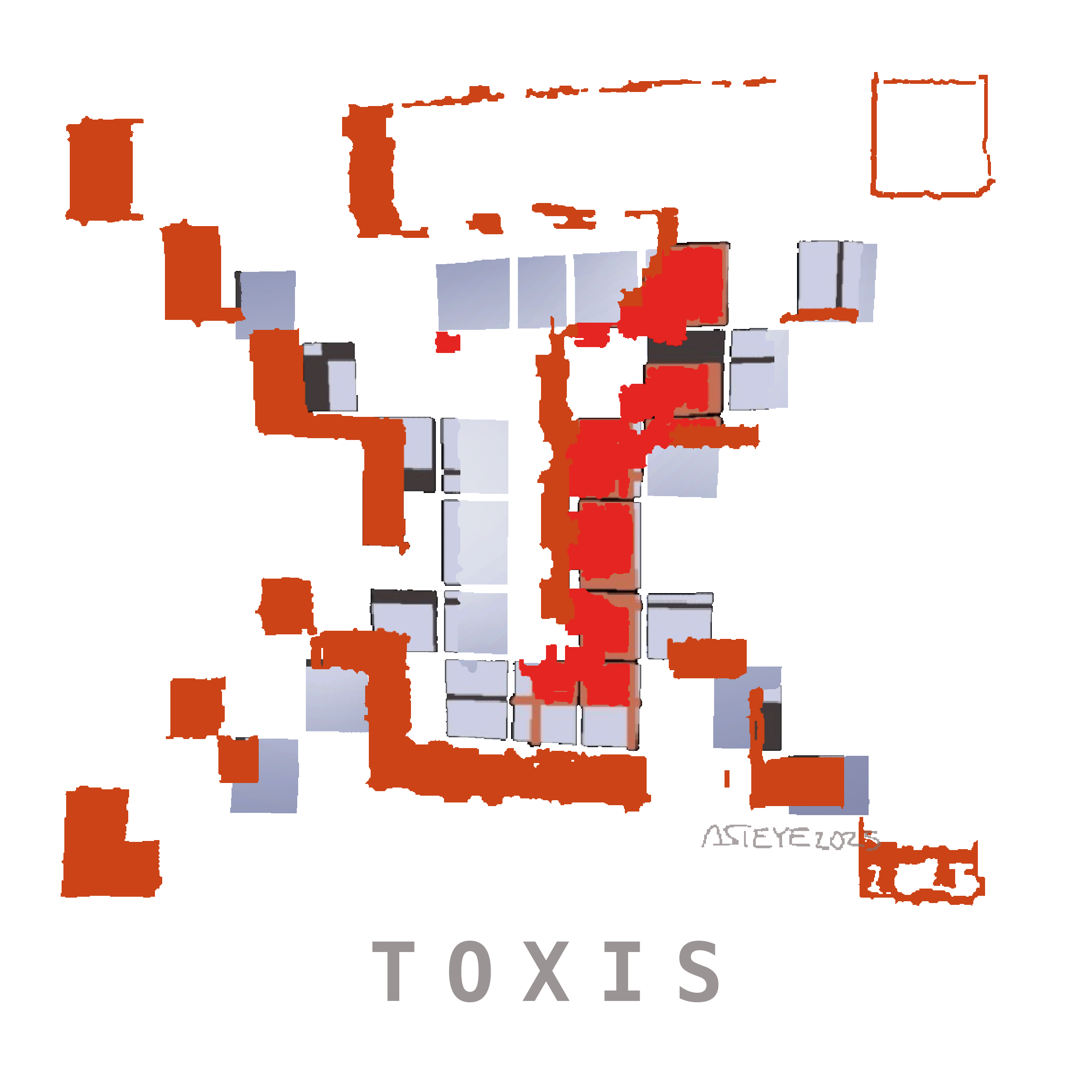 Toxis, trash fact stamp, ASTEYE 20250113